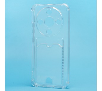 Чехол-накладка - SC276 с картхолдером для "Honor X9d 5G" (transparent) (242382)#2127593