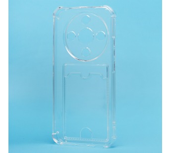 Чехол-накладка - SC276 с картхолдером для "Honor X9d 5G" (transparent) (242382)#2127592