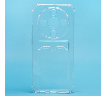 Чехол-накладка - SC276 с картхолдером для "Honor X9d 5G" (transparent) (242382)#2127594