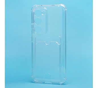 Чехол-накладка - SC276 с картхолдером для "Tecno Spark 40 Pro+" (transparent) (241192)#2127576