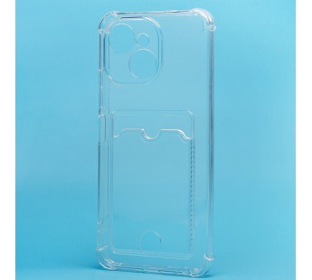 Чехол-накладка - SC276 с картхолдером для "Tecno Spark 40C" (transparent) (241450)#2127597