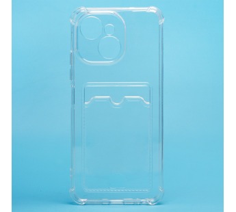 Чехол-накладка - SC276 с картхолдером для "Tecno Spark 40C" (transparent) (241450)#2127598