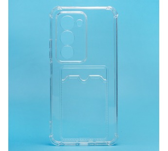 Чехол-накладка - SC276 с картхолдером для "Xiaomi Redmi 15 4G" (transparent) (241431)#2127562