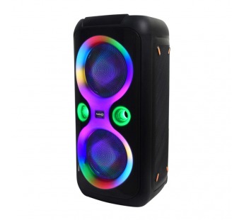 Напольная колонка FUMIKO GAMMA  (Bl/USB/TF/FM/AUX/микр/ПДУ/цветомуз/70Вт) черная#2127266