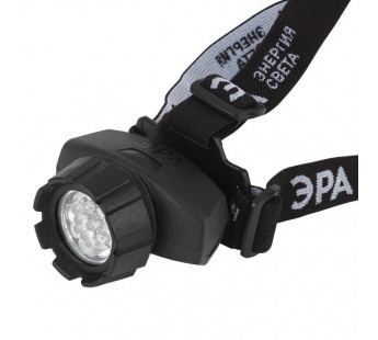 Фонарь ЭРА GB-602 налобный 7xLED 3xAAA 4 режима черный в блистере (1/10/60/480)#2126561