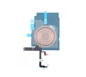 Шлейф для iPhone 16 Pro Max (A3296) на беспроводную зарядку/вспышку/микрофон - Премиум#2134848