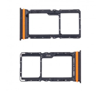 Держатель SIM для Xiaomi Poco M7 4G/Redmi 15 4G (25062PC34G/25062RN2DY) Черный#2129136