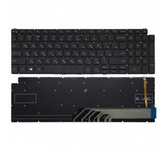Клавиатура для Dell Vostro 3500 черная с подсветкой#2126800