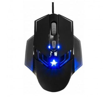 Мышь проводная игровая ГАРНИЗОН GM-750G, "Альтаир 2", чип X3, 2400DPI, 5кн+колесо, шт#2127112