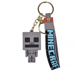 Брелок - trinket "Minecraft Gast" 24 (grey) (218520)#2126929