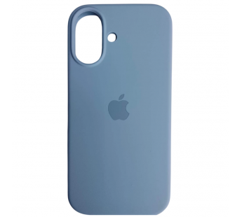 Чехол силиконовый Silicone Case ORG iPhone 17 голубой (17)#2127479