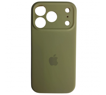 Чехол силиконовый Silicone Case ORG iPhone 17 Pro  защита камеры бледно желтый (39)#2127473