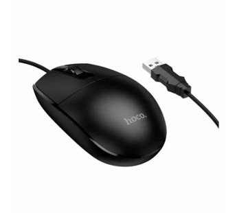 Мышь проводная Hoco GM50 Черный#2127709