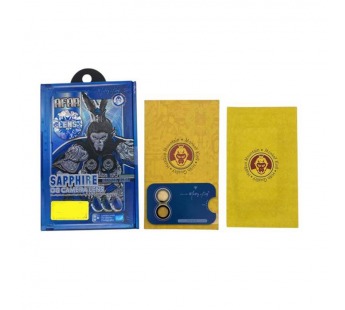 Защитное стекло линзы камеры для iPhone 17 (Sapphire OG Monkey King комплект 2 шт.) Серебро#2127390