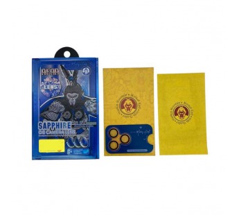 Защитное стекло линзы камеры для iPhone 17 Pro/17 Pro Max (Sapphire OG Monkey King комплект 3 шт.) О#2127388