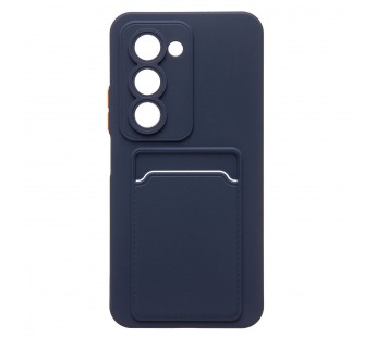 Чехол-накладка - SC337 с картхолдером для "Xiaomi Redmi 15 4G" (dark blue) (241429)#2127837