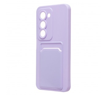 Чехол-накладка - SC337 с картхолдером для "Xiaomi Redmi 15 4G" (light violet) (241430)#2127841