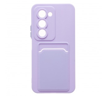 Чехол-накладка - SC337 с картхолдером для "Xiaomi Redmi 15 4G" (light violet) (241430)#2127840