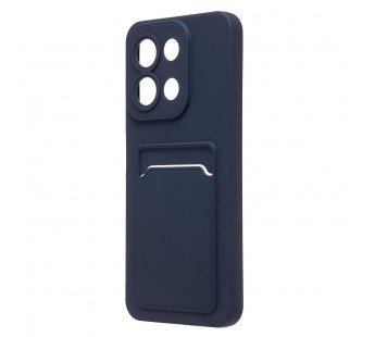 Чехол-накладка - SC337 с картхолдером для "Xiaomi Redmi 15C" (dark blue) (241410)#2127847
