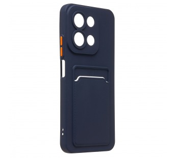 Чехол-накладка - SC337 с картхолдером для "Xiaomi Redmi 15C" (dark blue) (241410)#2127848