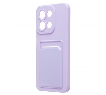 Чехол-накладка - SC337 с картхолдером для "Xiaomi Redmi 15C" (light violet) (241411)#2127850