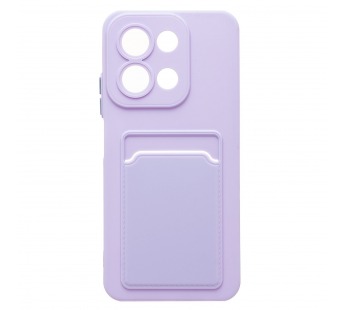 Чехол-накладка - SC337 с картхолдером для "Xiaomi Redmi 15C" (light violet) (241411)#2127849