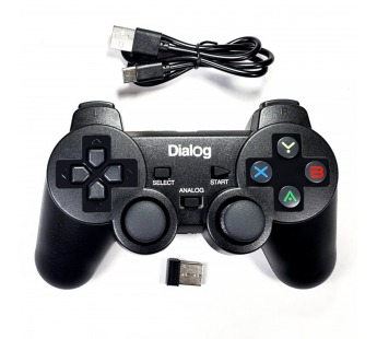 Геймпад Dialog Action GP-A12RFR беспроводной (RF2.4G, вибрация, 12кнопок, 450мА*ч, USB)  (243562)#2127946