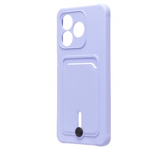 Чехол-накладка - SC304 с картхолдером для "Honor X5c" (light violet) (242340)#2128088