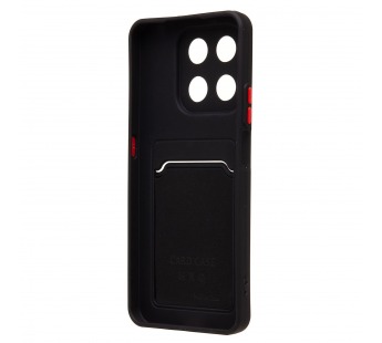 Чехол-накладка - SC337 с картхолдером для "Honor X7d 5G" (black) (241709)#2128746