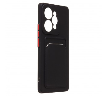 Чехол-накладка - SC337 с картхолдером для "Realme 15" (black) (241766)#2127882