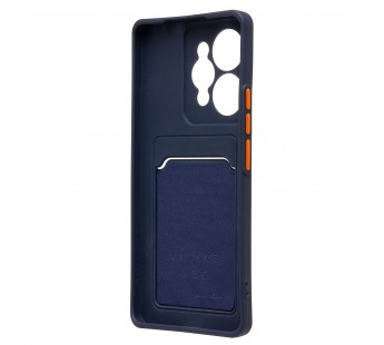 Чехол-накладка - SC337 с картхолдером для "Realme 15" (dark blue) (241767)#2128740