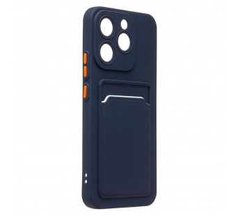 Чехол-накладка - SC337 с картхолдером для "Realme 15T" (dark blue) (241748)#2127870