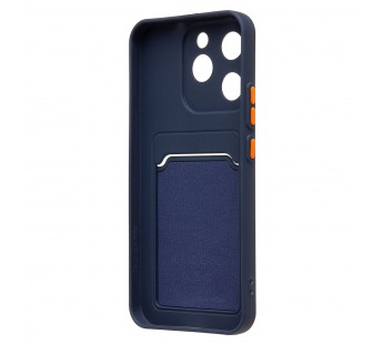 Чехол-накладка - SC337 с картхолдером для "Realme 15T" (dark blue) (241748)#2128758