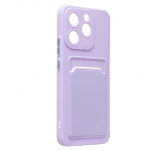 Чехол-накладка - SC337 с картхолдером для "Realme 15T" (light violet) (241749)#2127867