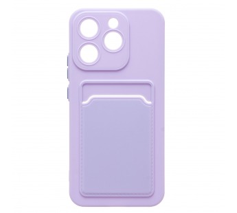 Чехол-накладка - SC337 с картхолдером для "Realme 15T" (light violet) (241749)#2127865