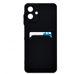 Чехол-накладка - SC337 с картхолдером для "Samsung Galaxy A07 4G" (black) (241633)#2127883