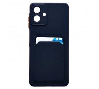Чехол-накладка - SC337 с картхолдером для "Samsung Galaxy A07 4G" (dark blue) (241634)#2127888
