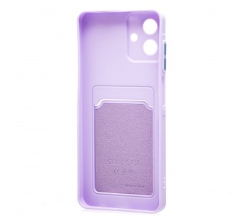 Чехол-накладка - SC337 с картхолдером для "Samsung Galaxy A07 4G" (light violet) (241635)#2129833