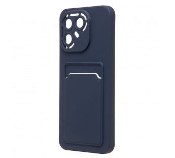 Чехол-накладка - SC337 с картхолдером для "Tecno Pova 7 Pro 5G" (dark blue) (241467)#2127893