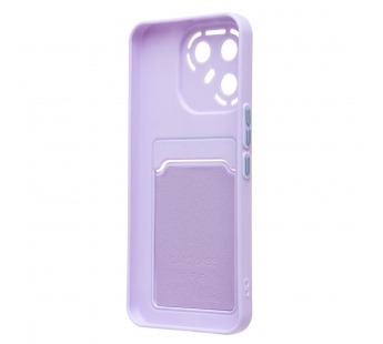 Чехол-накладка - SC337 с картхолдером для "Tecno Pova 7 Pro 5G" (light violet) (241468)#2128456