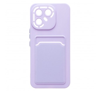 Чехол-накладка - SC337 с картхолдером для "Tecno Pova 7 Pro 5G" (light violet) (241468)#2127895