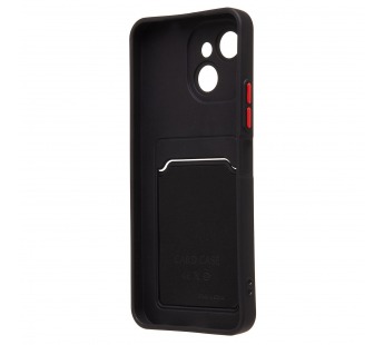 Чехол-накладка - SC337 с картхолдером для "Tecno Spark 40C" (black) (241447)#2129900