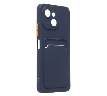 Чехол-накладка - SC337 с картхолдером для "Tecno Spark 40C" (dark blue) (241448)#2127903