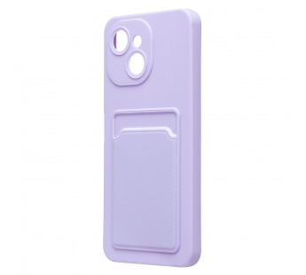 Чехол-накладка - SC337 с картхолдером для "Tecno Spark 40C" (light violet) (241449)#2127905