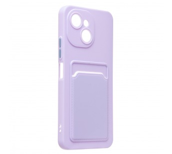Чехол-накладка - SC337 с картхолдером для "Tecno Spark 40C" (light violet) (241449)#2127906