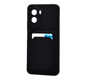 Чехол-накладка - SC337 с картхолдером для "Xiaomi Poco M7 Plus" (black) (241671)#2128119