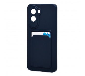 Чехол-накладка - SC337 с картхолдером для "Xiaomi Poco M7 Plus" (dark blue) (241672)#2128121
