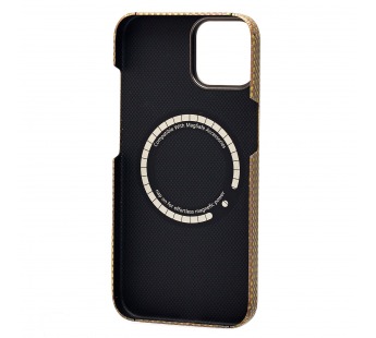 Чехол-накладка Cellis SM009 POSH KEVLAR SafeMag для "Apple iPhone 14" (canyon) (241610)#2129211