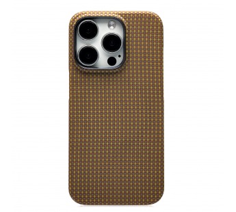 Чехол-накладка Cellis SM009 POSH KEVLAR SafeMag для "Apple iPhone 15 Pro" (canyon) (241602)#2127917