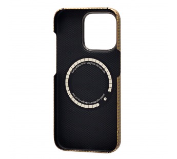 Чехол-накладка Cellis SM009 POSH KEVLAR SafeMag для "Apple iPhone 15 Pro" (canyon) (241602)#2129291